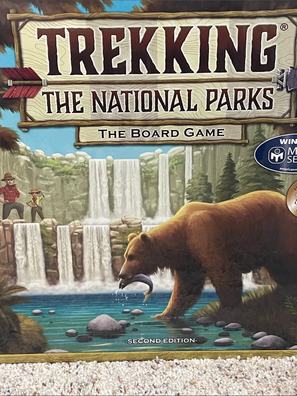 Sealed Trekking The National Parks Board Game 3rd Edition Brand New Sealed